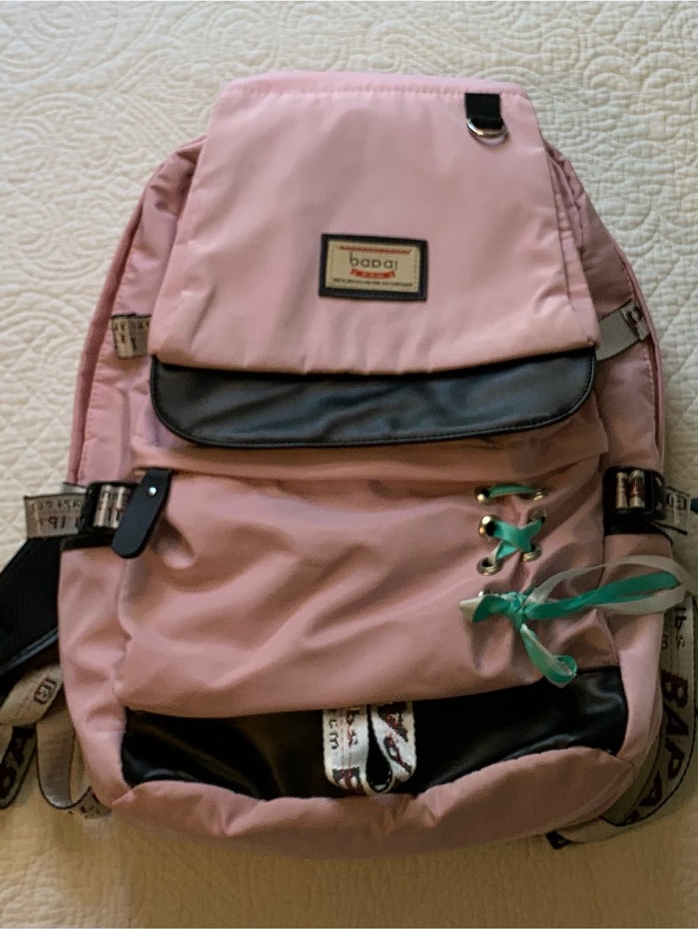 Asge “Harajuku Style” Inspired Nylon Backpack